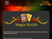 Tablet Screenshot of magiawrozb.pl